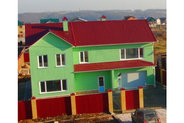 Строительство дома из пеноблоков «Татьяна»